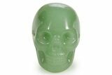 1.5" Polished Green Aventurine Skulls  - Photo 2